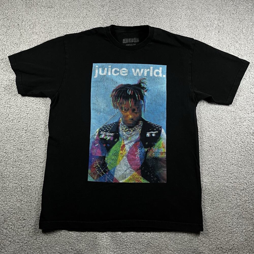 Juice WRLD Shirt Mens M Hip Hop Rap Portrait 999 Graphic Music Streetwear